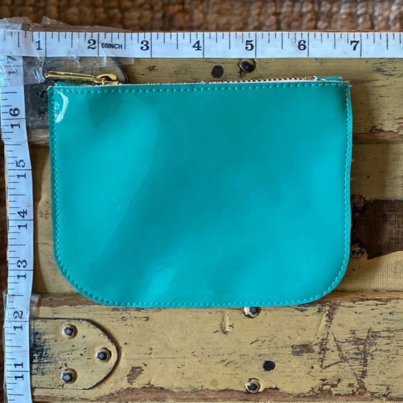 AMERICAN APPAREL BAG COUN PURSE CLUTCH MINI BAG MAKEUP BAG FULL ZIP - Picture 2 of 7